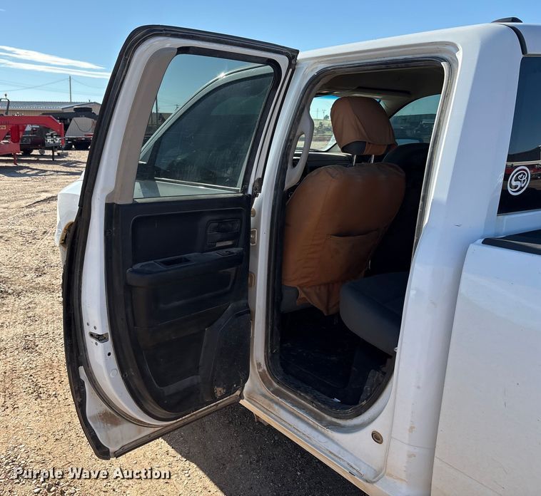 image for item EF6110 2019 RAM 1500 Quad Cab pickup truck