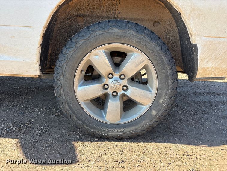 image for item EF6110 2019 RAM 1500 Quad Cab pickup truck