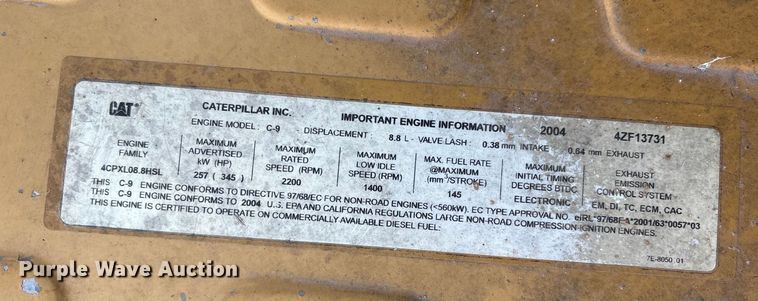 image for item EF6119 2005 Caterpillar 330C L excavator