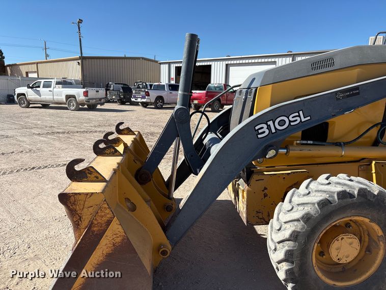 image for item EF6125 2015 John Deere 310SL backhoe