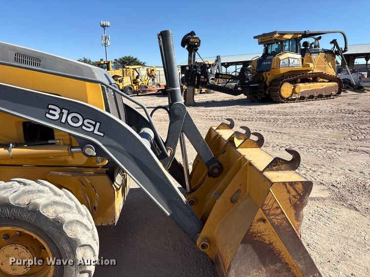 image for item EF6125 2015 John Deere 310SL backhoe