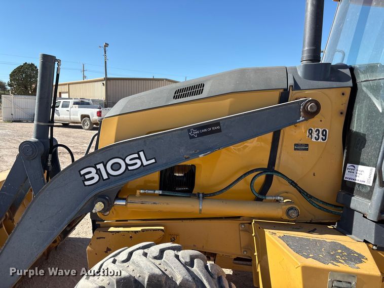 image for item EF6125 2015 John Deere 310SL backhoe