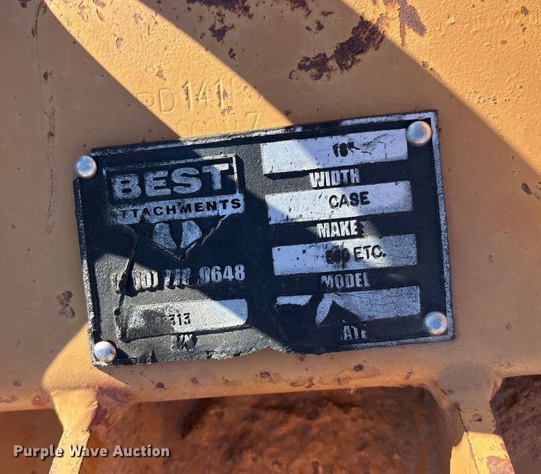 image for item EF6126 (2) Case 580S backhoe buckets