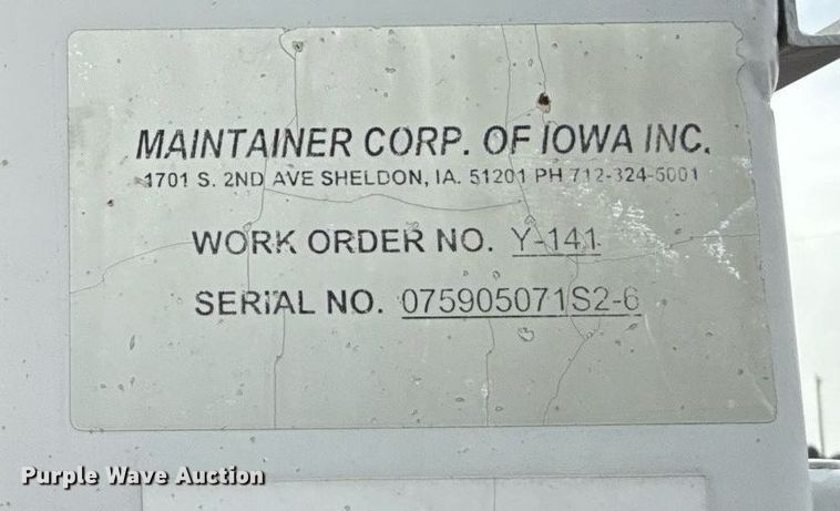 image for item EG6037 2007 Sterling Acterra utility / service truck