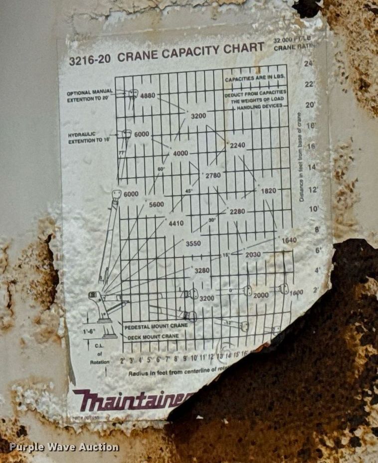 image for item EG6037 2007 Sterling Acterra utility / service truck