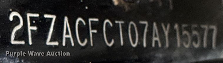 image for item EG6118 2007 Sterling Acterra crane truck