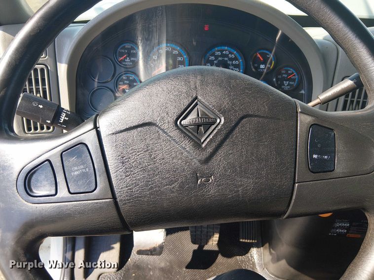 image for item EG8254 2009 International WorkStar 7500 Crew Cab crane truck