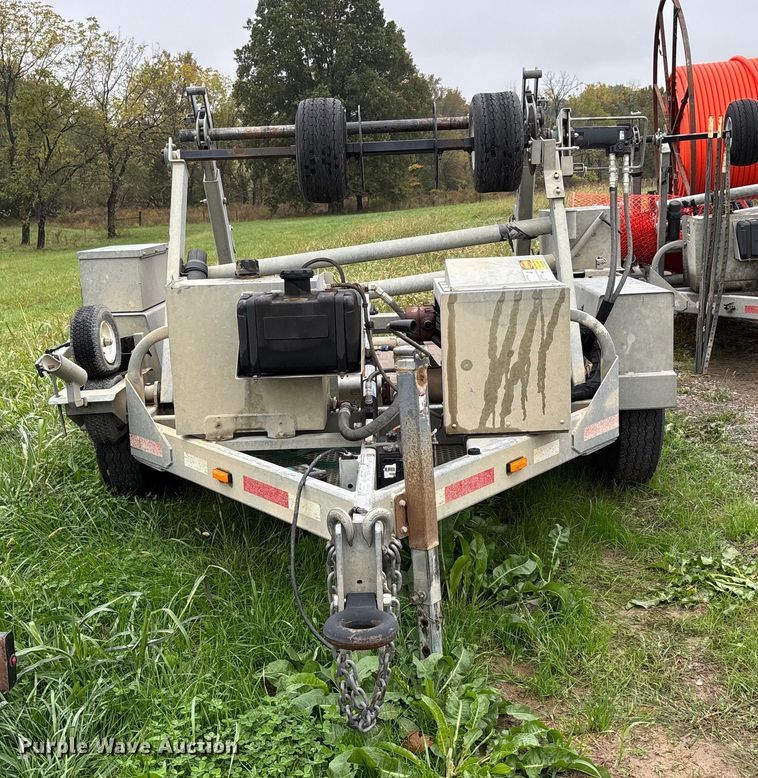 image for item EJ7698 2022 Larson 7500 reel trailer