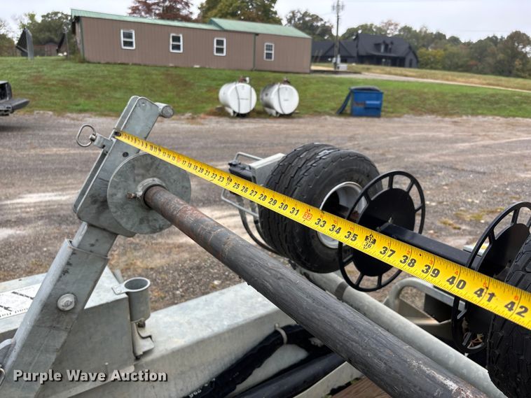 image for item EJ7698 2022 Larson 7500 reel trailer