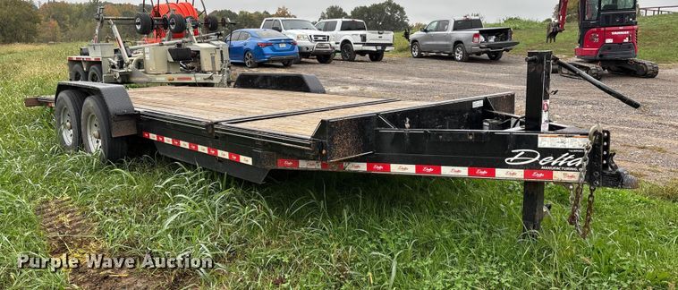 image for item EJ7699 2022 Delta tilt deck utility trailer