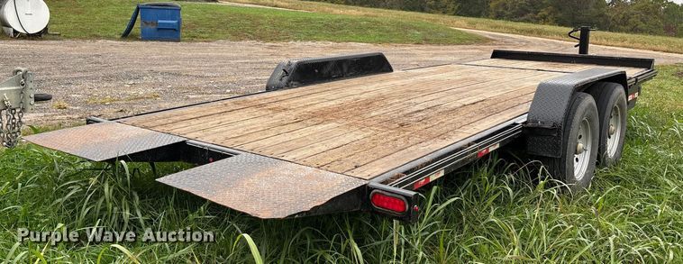 image for item EJ7699 2022 Delta tilt deck utility trailer