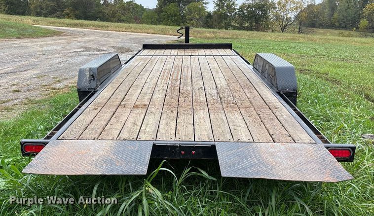 image for item EJ7699 2022 Delta tilt deck utility trailer
