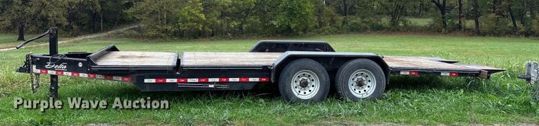 image for item EJ7699 2022 Delta tilt deck utility trailer