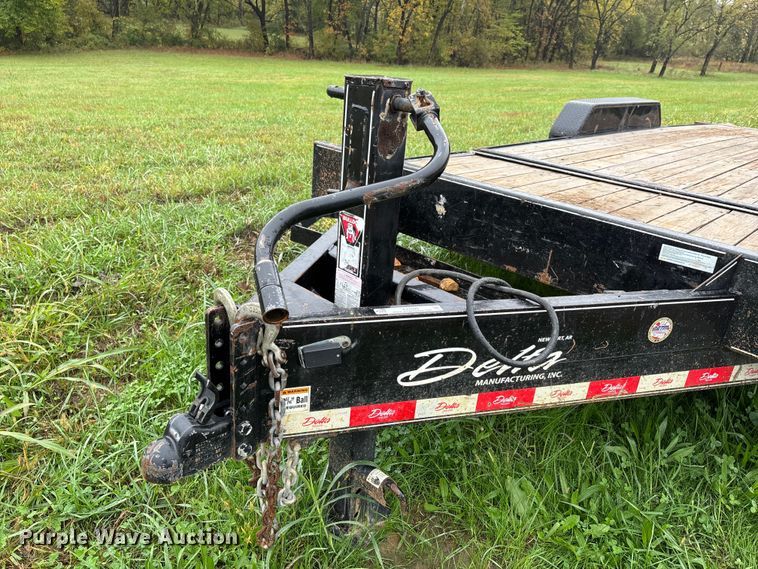 image for item EJ7699 2022 Delta tilt deck utility trailer