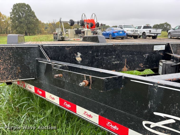 image for item EJ7699 2022 Delta tilt deck utility trailer