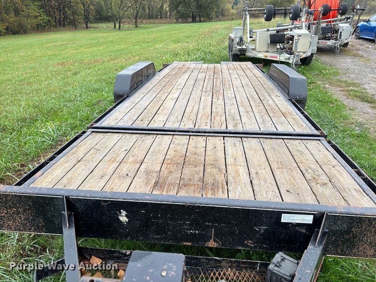 image for item EJ7699 2022 Delta tilt deck utility trailer