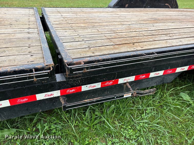 image for item EJ7699 2022 Delta tilt deck utility trailer