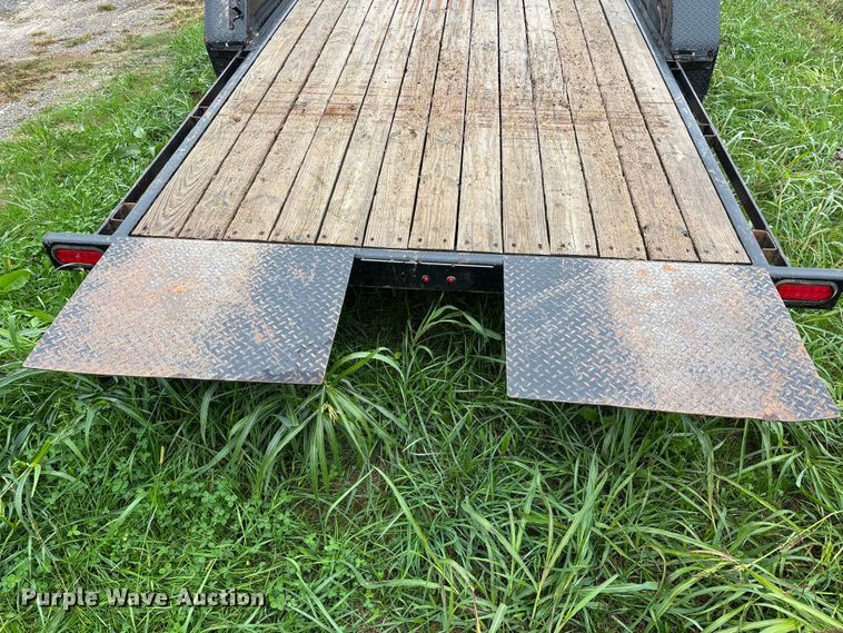 image for item EJ7699 2022 Delta tilt deck utility trailer
