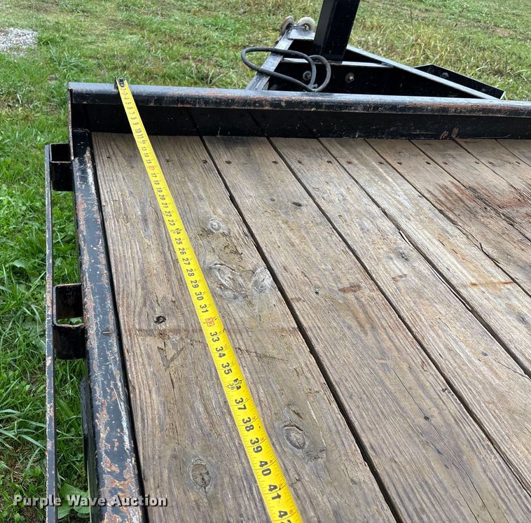 image for item EJ7699 2022 Delta tilt deck utility trailer