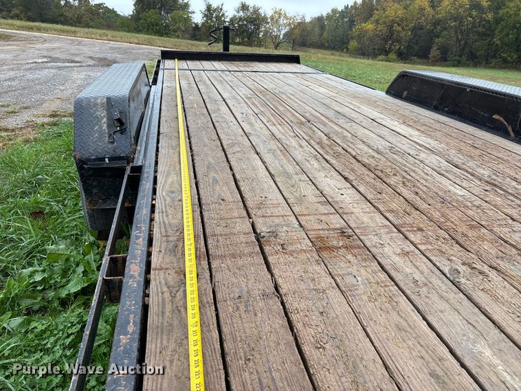 image for item EJ7699 2022 Delta tilt deck utility trailer