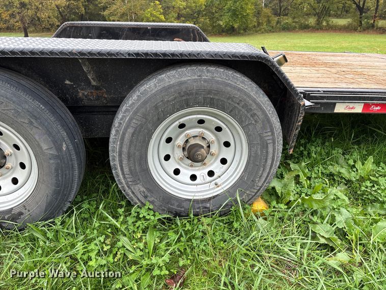 image for item EJ7699 2022 Delta tilt deck utility trailer