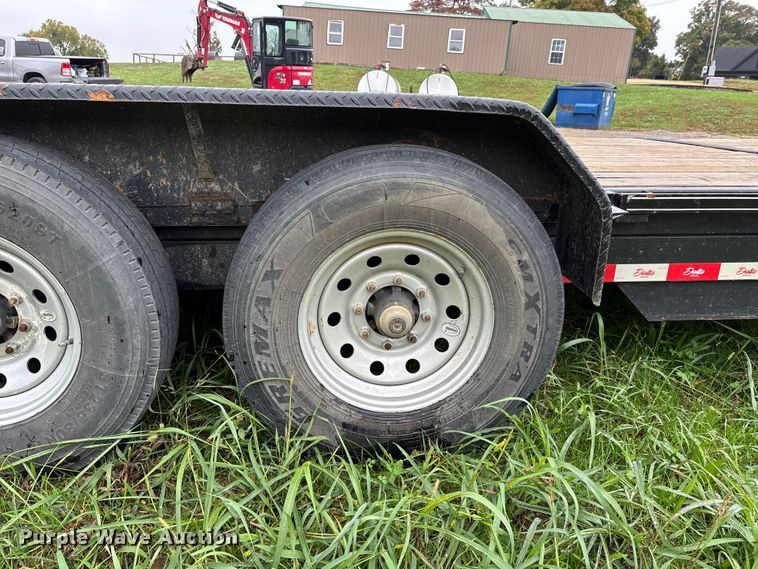 image for item EJ7699 2022 Delta tilt deck utility trailer