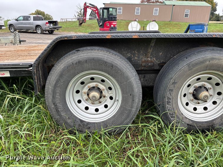 image for item EJ7699 2022 Delta tilt deck utility trailer