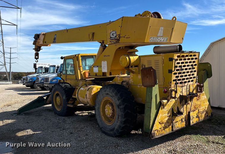 image for item EJ7724 1980 Grove RT58B crane
