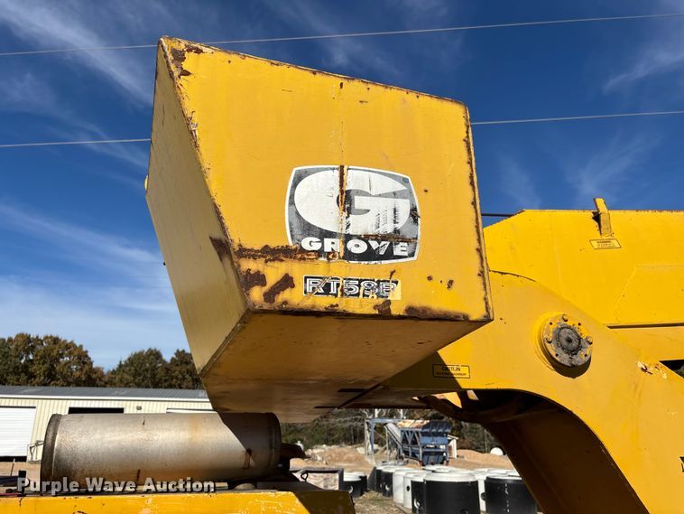 image for item EJ7724 1980 Grove RT58B crane