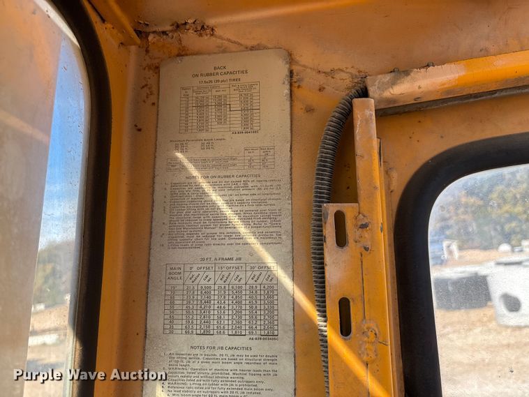 image for item EJ7724 1980 Grove RT58B crane