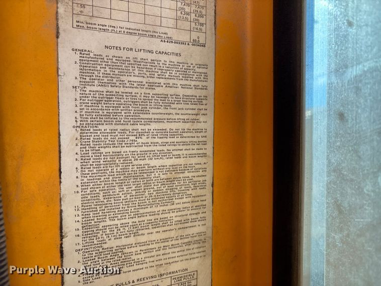 image for item EJ7724 1980 Grove RT58B crane