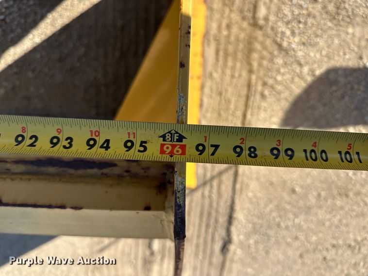 image for item EL0061 Pro Tech Snow pusher skid steer snow pusher