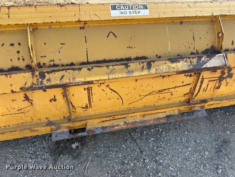 image for item EL0062 Pro Tech Snow pusher skid steer snow pusher