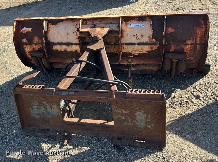 image for item EL0064 Skid steer snow plow