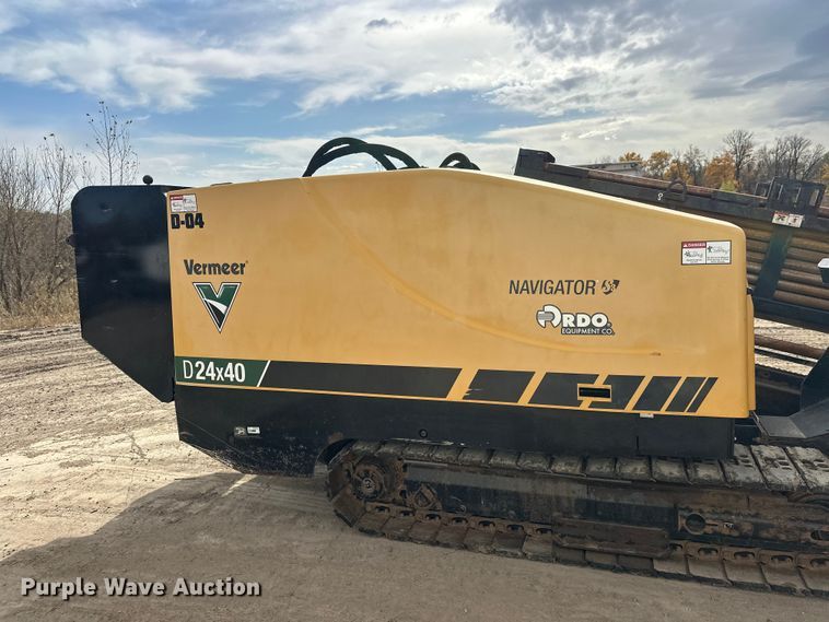 image for item EL0066 2021 Vermeer Navigator D24x40 Series III directional boring unit