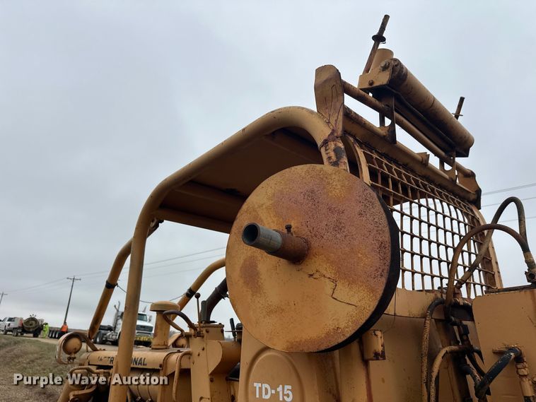 image for item EL0080 1971 International TD15B cable plow