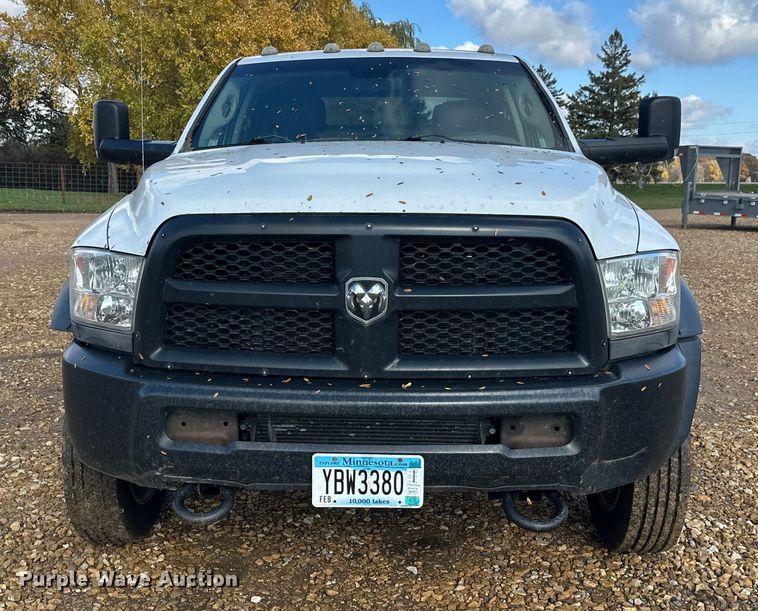 image for item EL0081 2015 RAM 5500 Crew Cab utility / service truck