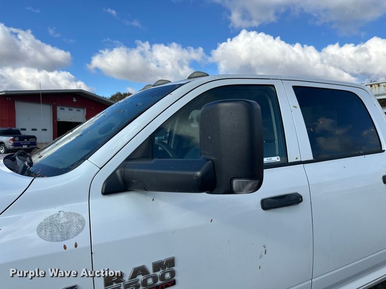 image for item EL0081 2015 RAM 5500 Crew Cab utility / service truck