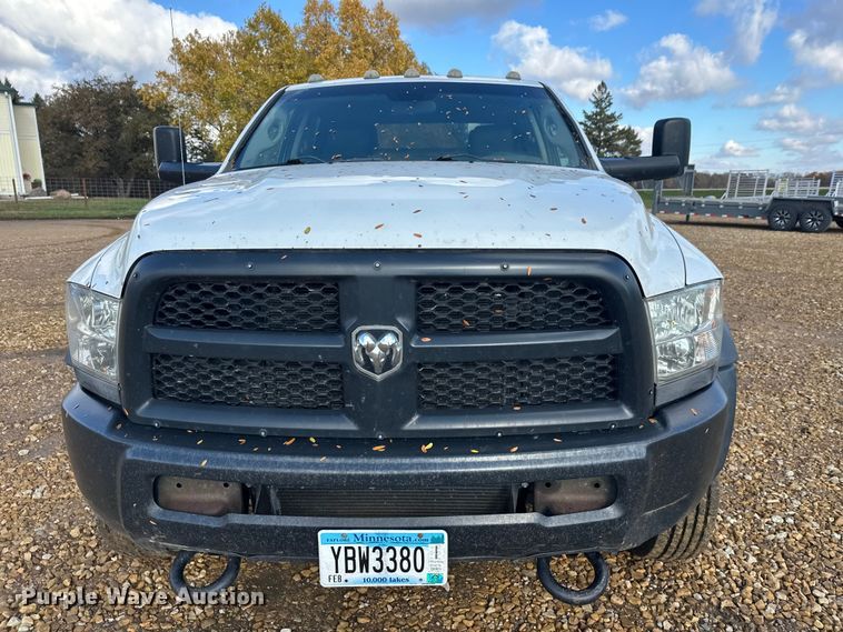 image for item EL0081 2015 RAM 5500 Crew Cab utility / service truck