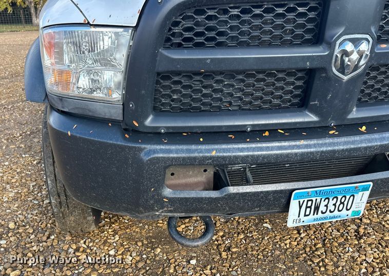 image for item EL0081 2015 RAM 5500 Crew Cab utility / service truck