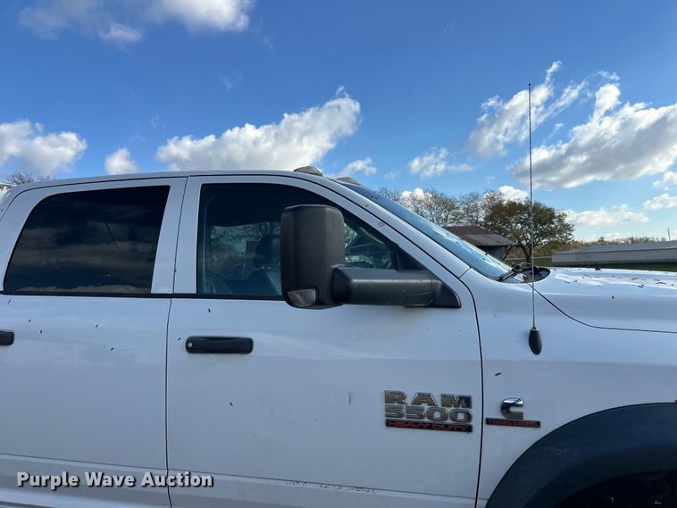 image for item EL0081 2015 RAM 5500 Crew Cab utility / service truck