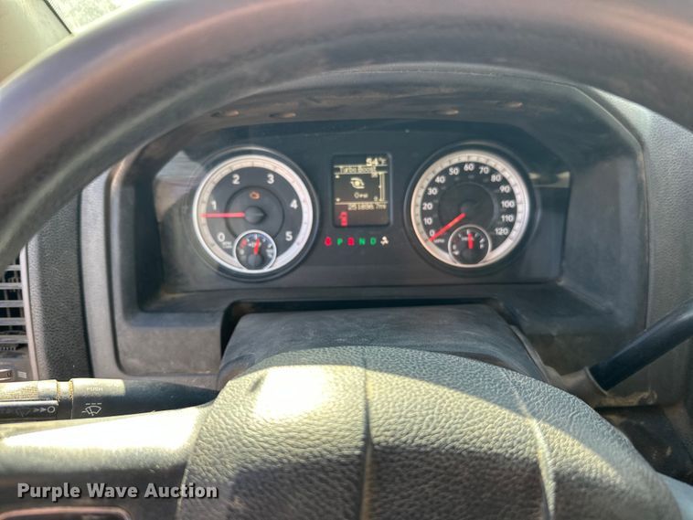 image for item EL0081 2015 RAM 5500 Crew Cab utility / service truck