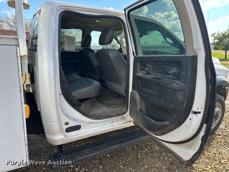 image for item EL0081 2015 RAM 5500 Crew Cab utility / service truck