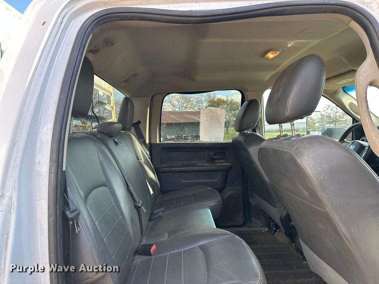 image for item EL0081 2015 RAM 5500 Crew Cab utility / service truck