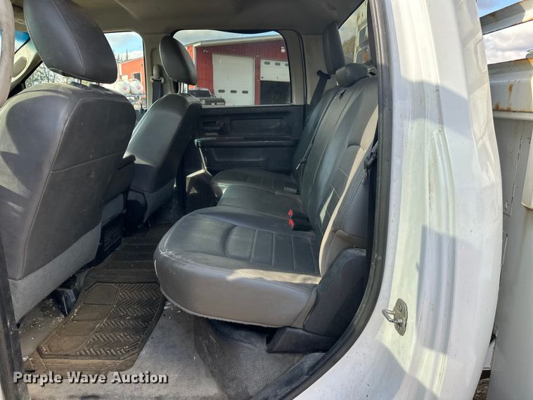 image for item EL0081 2015 RAM 5500 Crew Cab utility / service truck