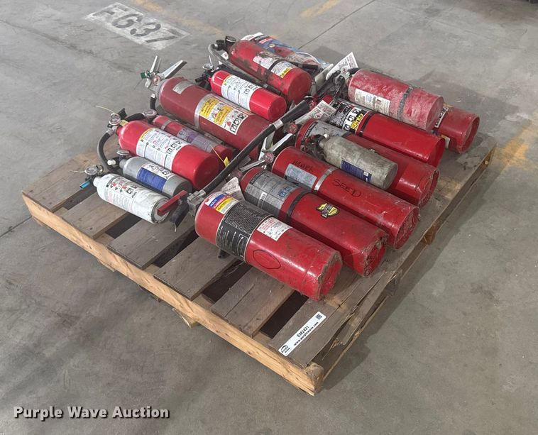 image for item EM2421 Approximately 17 fire extinguishers