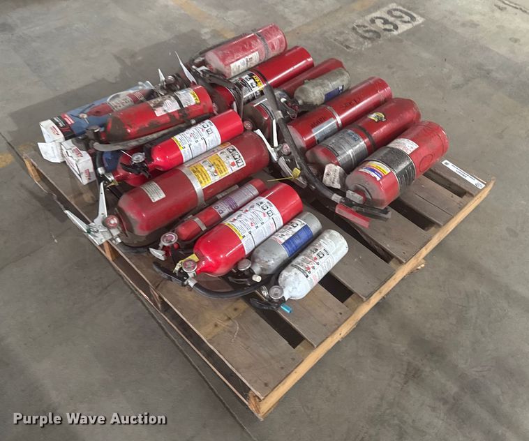 image for item EM2421 Approximately 17 fire extinguishers