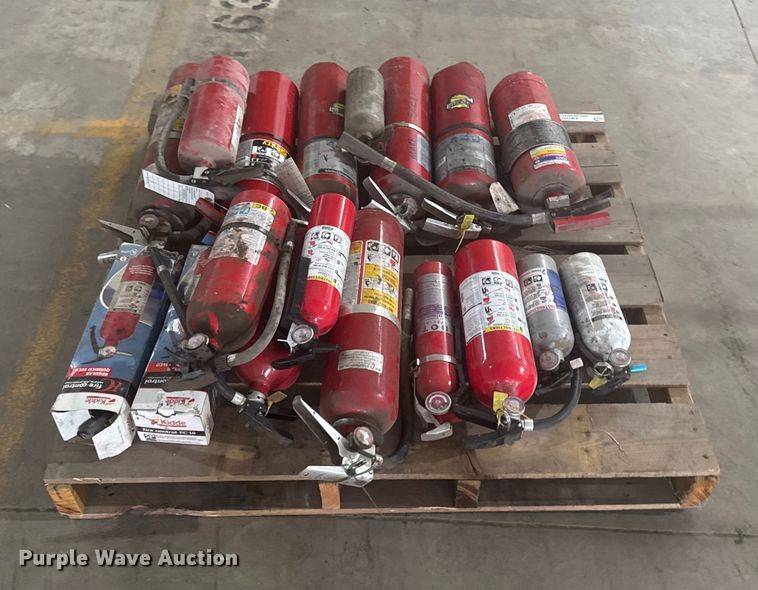 image for item EM2421 Approximately 17 fire extinguishers