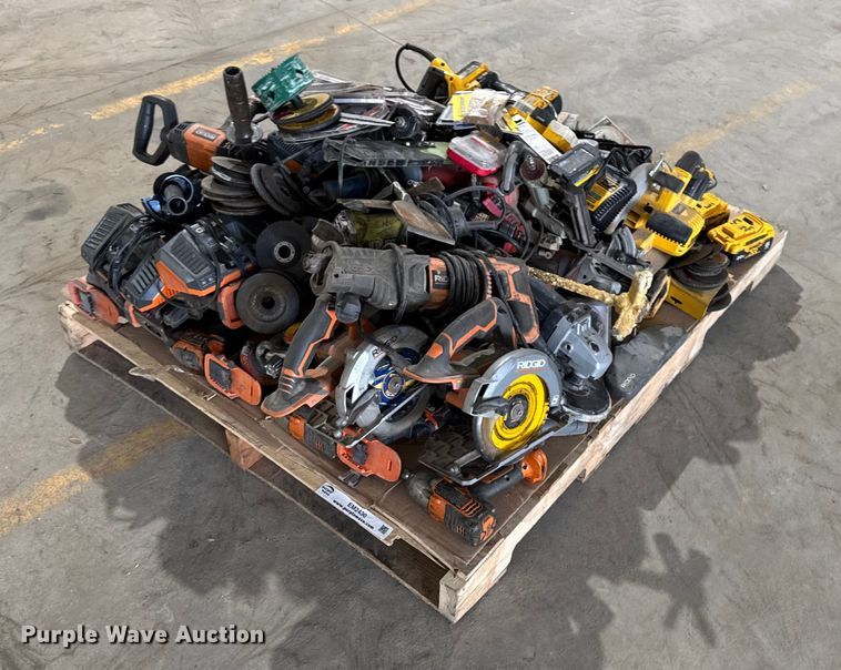 image for item EM2430 Assorted power tools