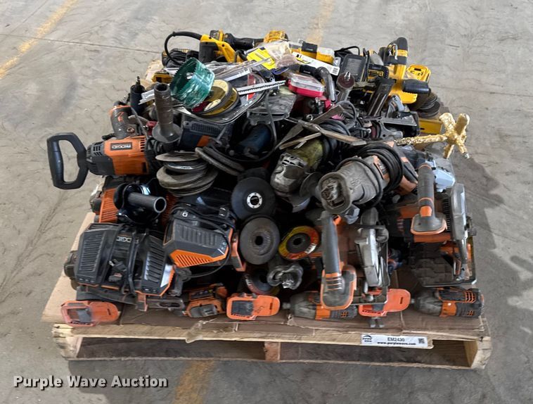 image for item EM2430 Assorted power tools